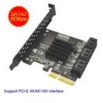 SATA 3.0 Adapter Expansion Card ASMedia ASM1166 Converter - Image 2