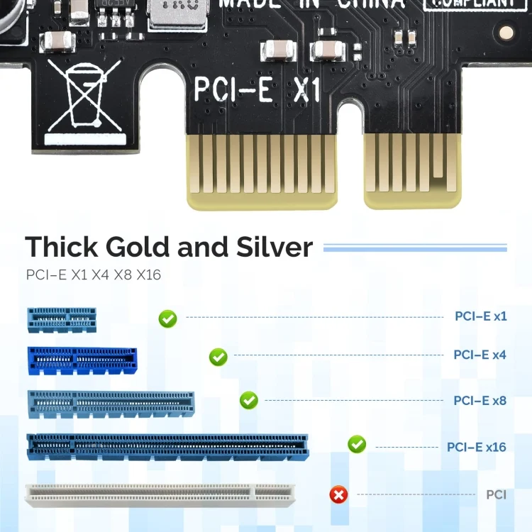 TBD06037266_6.webp PCE7USB-R05  PCI-E To USB 3.2 GEN1 7-Port 19PIN Expansion Card Super Speed 5Gbps - Image 7