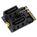 M2 to SATA3.0 Adapter Card PCI-E3.0 Card KEY A+E WiFi M.2 to SATA JMB582 Chip - Image 2