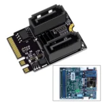 M2 to SATA3.0 Adapter Card PCI-E3.0 Card KEY A+E WiFi M.2 to SATA JMB582 Chip - Image 4