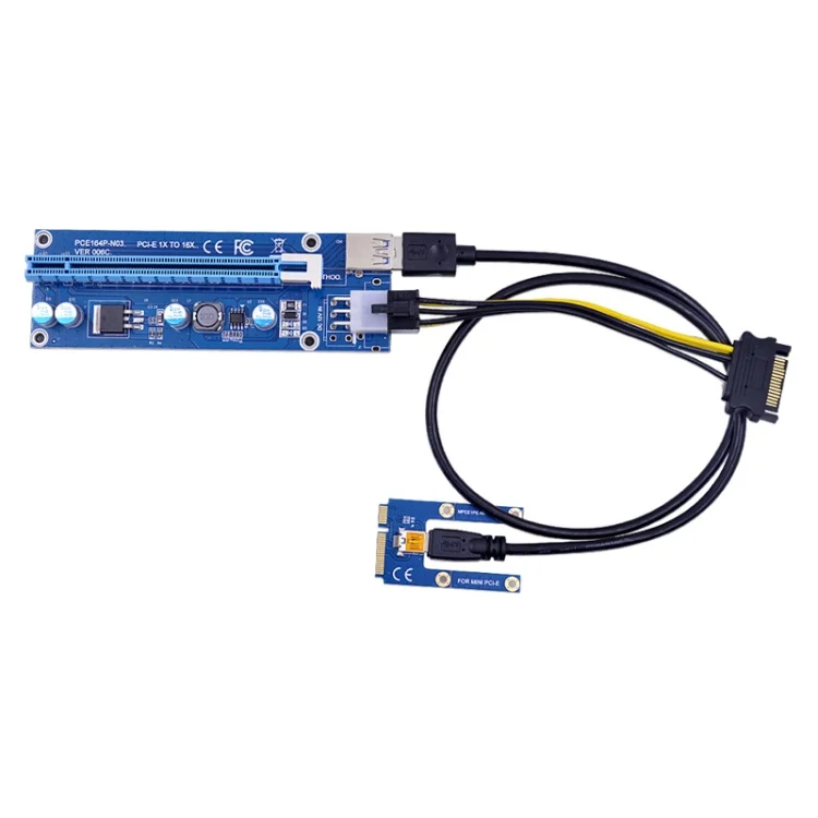TBD06037271_B5.webp PCE164P-N03 VER006C Mini PCI-E 1X To 16X Riser For Laptop External Image Card - Image 6
