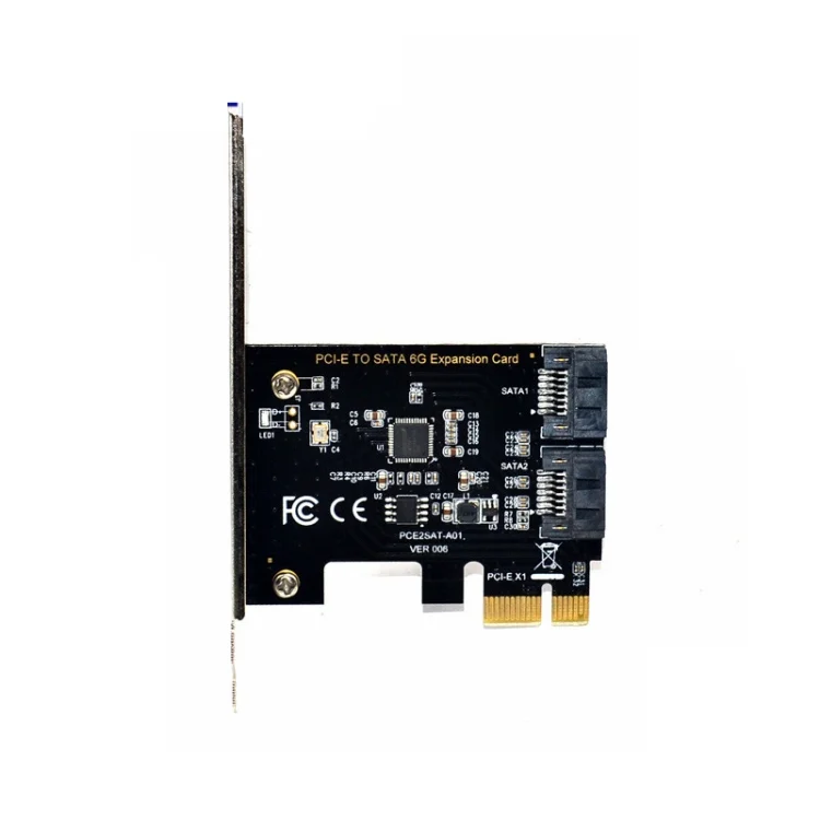 TBD06037278_3.webp PCE2SAT-A01 PCI-E 1X To SATA3.0 Expansion Card 6 Gbps Transfer Card - Image 4