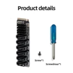 M2 M-EKY PCIE3.0 To SATA6G Transfer Expansion Card 6 Port Hard Disk Expansion Adapter Card - Image 11