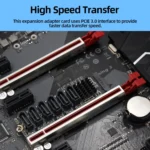 M2 M-EKY PCIE3.0 To SATA6G Transfer Expansion Card 6 Port Hard Disk Expansion Adapter Card - Image 8