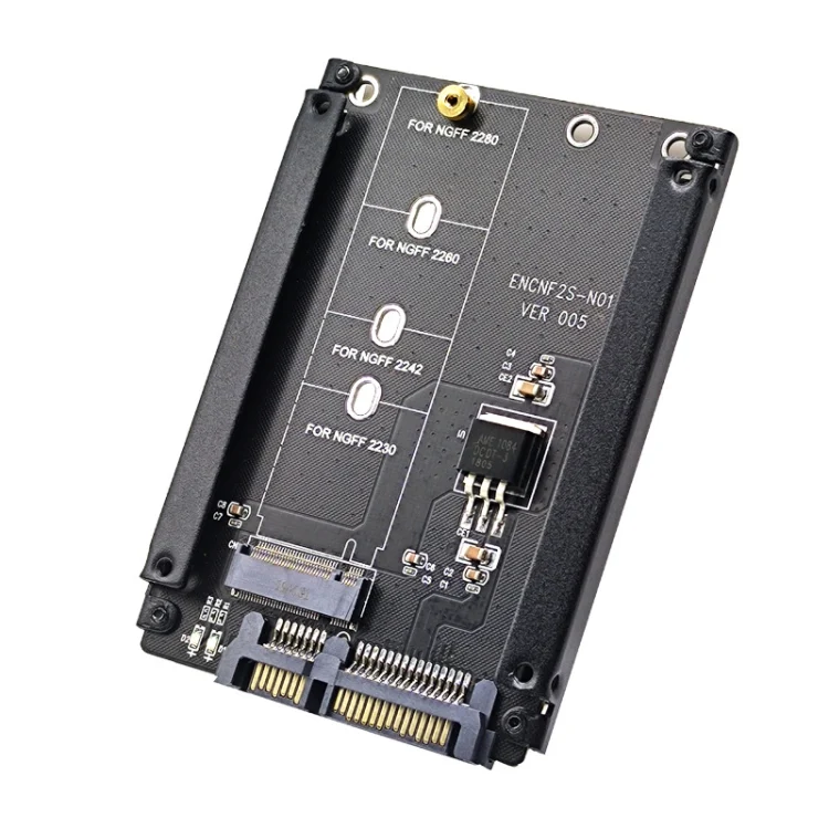 TBD06037281_B1.webp ENCNF2S-N01 NGFF To SATA3 Transfer Card M.2 KEY B-M SSD To 6Gbps Interface Conversion Adapter - Image 2