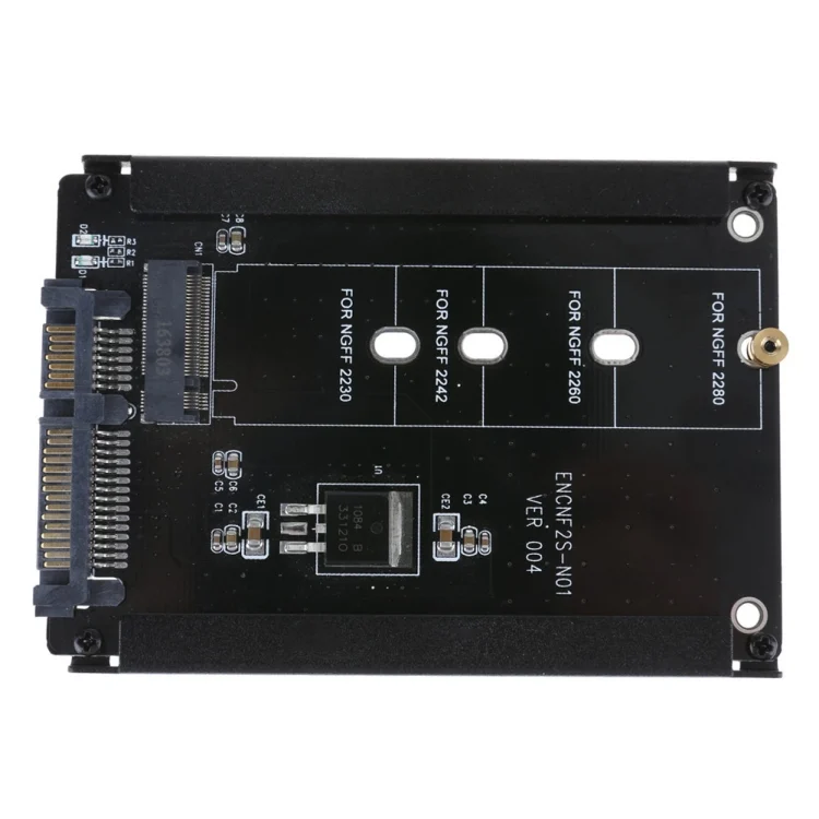 TBD06037281_B3.webp ENCNF2S-N01 NGFF To SATA3 Transfer Card M.2 KEY B-M SSD To 6Gbps Interface Conversion Adapter - Image 4
