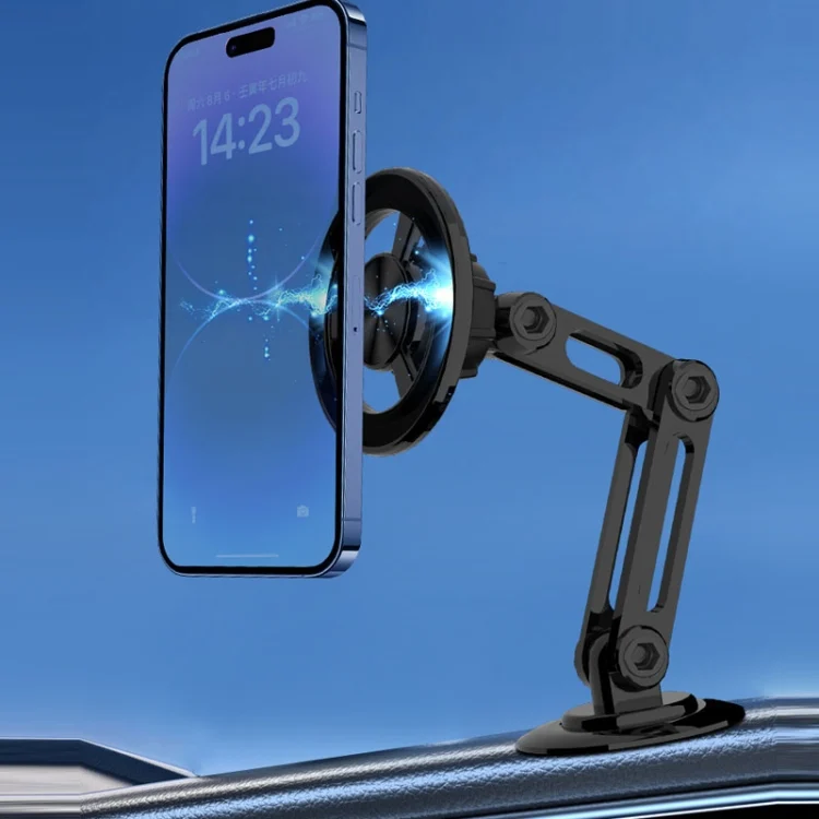 Magsafe Magnetic Mobile Phone Bracket Metal Car Navigation Folding Bracket