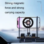 Magsafe Magnetic Mobile Phone Bracket Metal Car Navigation Folding Bracket - Image 4