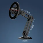 Magsafe Magnetic Mobile Phone Bracket Metal Car Navigation Folding Bracket - Image 6