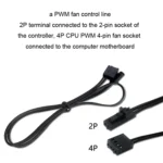 PWM Fan Hub Computer CPU Fan Extender - Image 9