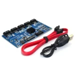 SATA Expansion Card 1 to 5 Port Riser Card - Image 2
