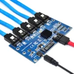 SATA Expansion Card 1 to 5 Port Riser Card - Image 4