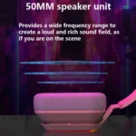 Ajazz AX368 Computer Game Audio Recognition RGB Headset - Image 4