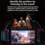 Ajazz AX368 Computer Game Audio Recognition RGB Headset - Image 8