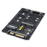 SATA 22PIN To MSATA Or M.2 NGFF SATA Card 2 In 1 SSD Converter Card - Image 2