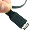 USB 3.1 Type-E To USB-C / Type-C Connector Front Panel Header - Image 5