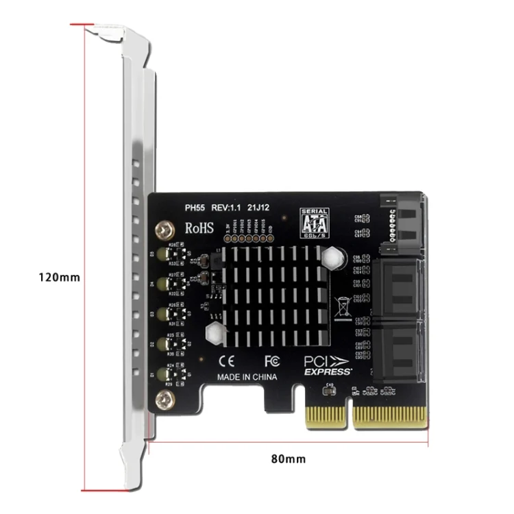 TBD06037356_B1.webp PCI-E To 5 SATA 3.0 Expansion Card - Image 2