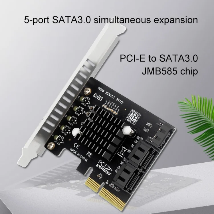 TBD06037356_B5.webp PCI-E To 5 SATA 3.0 Expansion Card - Image 6