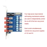 Desktop Computer Disk Drive Power Control Switch Saving Power Controller - Image 5