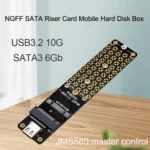 NGFF M.2 Bkey SATA Hard Disk SSD To USB3.1 Type-C / USB-C Expansion Card Conversion Board - Image 7