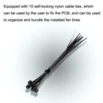 PWM Fan Hub Desktop Computer CPU Fan Expander Supports 3Pin&4Pin - Image 12