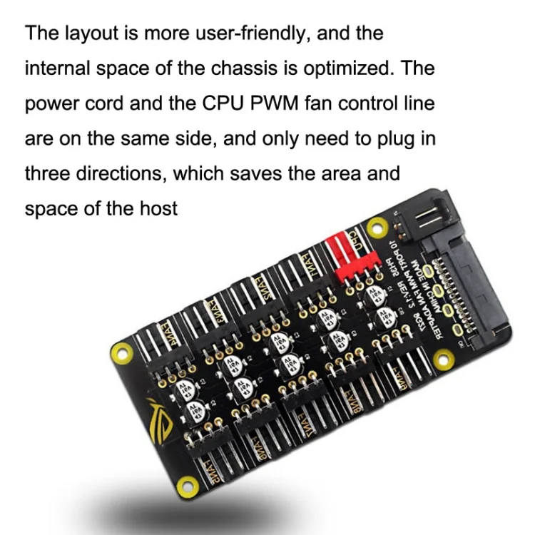 TBD06037379_B3.webp PWM Fan Hub Desktop Computer CPU Fan Expander Supports 3Pin&4Pin - Image 4