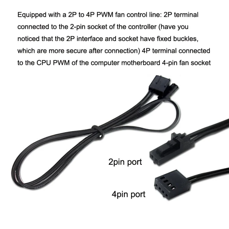 TBD06037379_B9.webp PWM Fan Hub Desktop Computer CPU Fan Expander Supports 3Pin&4Pin - Image 10