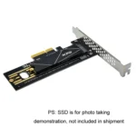 2pcs M.2 Riser Card NVMe SSD to PCI-E X4 4.0 GEN4 - Image 5