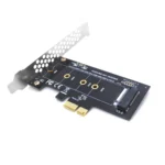 PCI-E 1X To M.2 NVME KEY-M SSD Riser Card Adapter - Image 2