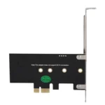 PCI-E 1X To M.2 NVME KEY-M SSD Riser Card Adapter - Image 3