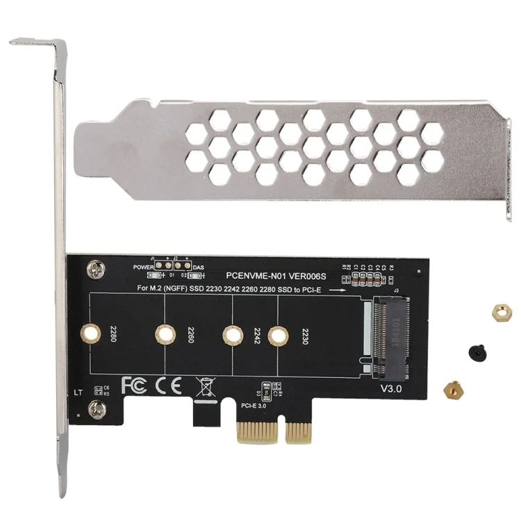 TBD06037407_B4.webp PCI-E 1X To M.2 NVME KEY-M SSD Riser Card Adapter - Image 5