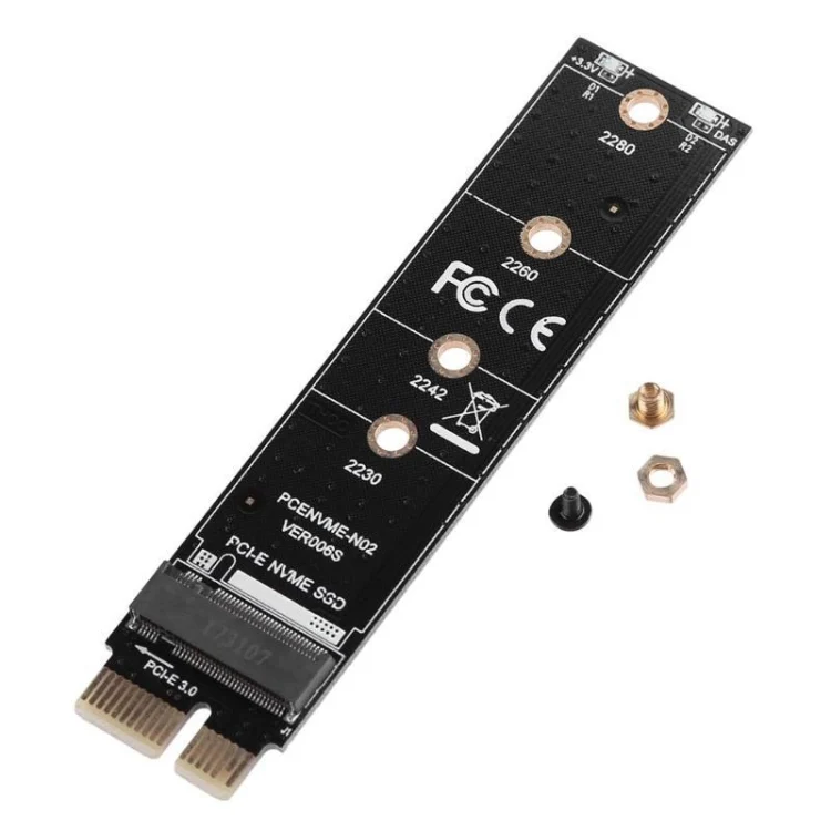 TBD06037407_B5.webp PCI-E 1X To M.2 NVME KEY-M SSD Riser Card Adapter - Image 6