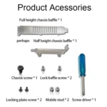 PCI-E X8 Double Disk Transfer Card NVME M.2 MKEY SSD RAID Array Expansion Adapter - Image 12