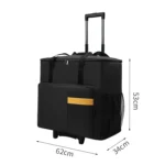 BUBM Computer Host Detachable Trolley Shockproof Waterproof Storage Bag With Wheels - Image 3