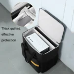 BUBM Computer Host Detachable Trolley Shockproof Waterproof Storage Bag With Wheels - Image 4