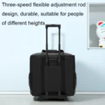 BUBM Computer Host Detachable Trolley Shockproof Waterproof Storage Bag With Wheels - Image 5