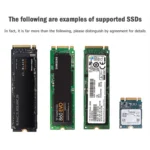 USB3.1 10Gbps GEN2 To NVME SATA Dual Protocol M.2 SSD Riser Card - Image 4