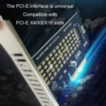 5pcs NVME Transfer Card M.2 To PCIE3.0/4.0 Full Speed X4 Expansion Card - Image 5