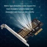 5pcs NVME Transfer Card M.2 To PCIE3.0/4.0 Full Speed X4 Expansion Card - Image 6