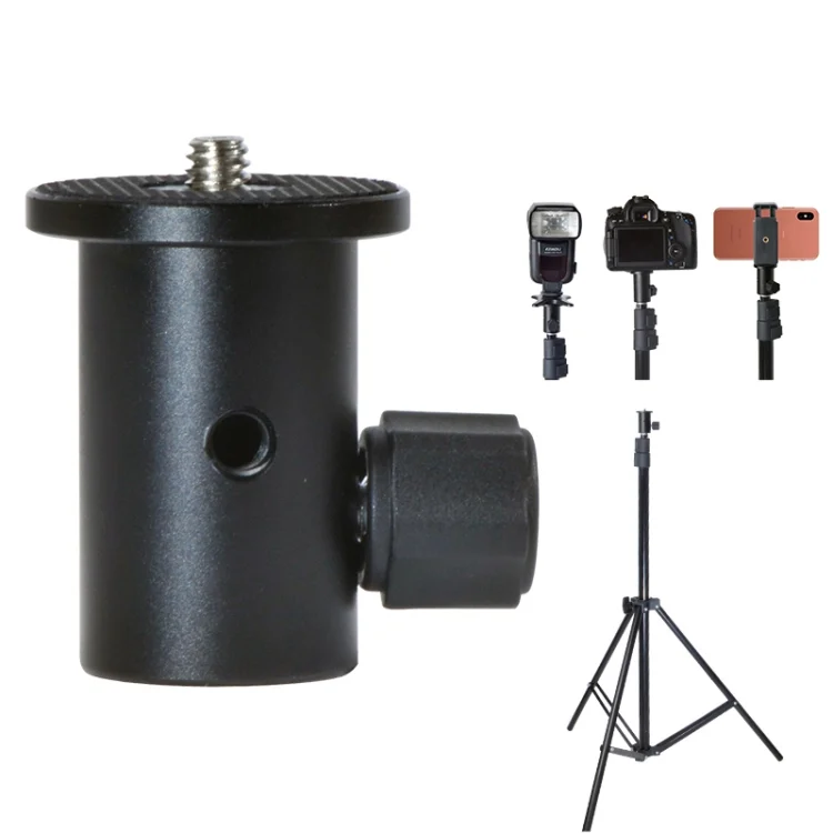 BEXIN LSC05 Camera Light Stand Conversion Head 1/4-inch mount for Umbrella Holder