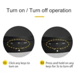 2 In 1 Plug In Turntable Rotary Jewelry Live Shooting Display Stand - Image 7