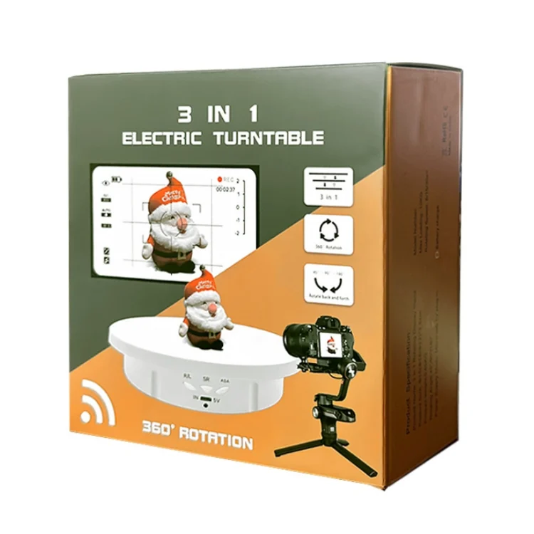 TBD06037533_B9.webp 2 In 1 Plug In Turntable Rotary Jewelry Live Shooting Display Stand - Image 10