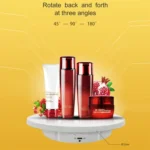 2 In 1 Charging Turntable Rotary Jewelry Live Shooting Display Stand - Image 9