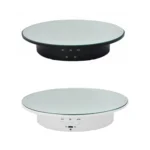 20cm Remote Control Electric Turntable Live Shooting Rotating Display Stand - Image 2