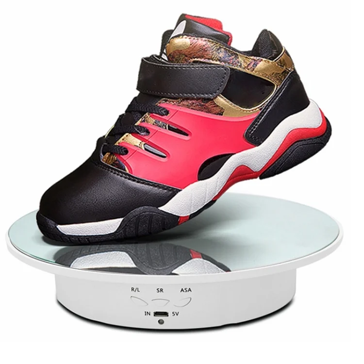 TBD06037544_B6.webp 20cm Remote Control Electric Turntable Live Shooting Rotating Display Stand - Image 7