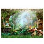 150 X 210cm Fantasy Forest Photography Background Cloth Cartoon Kids Party Decoration Backdrop