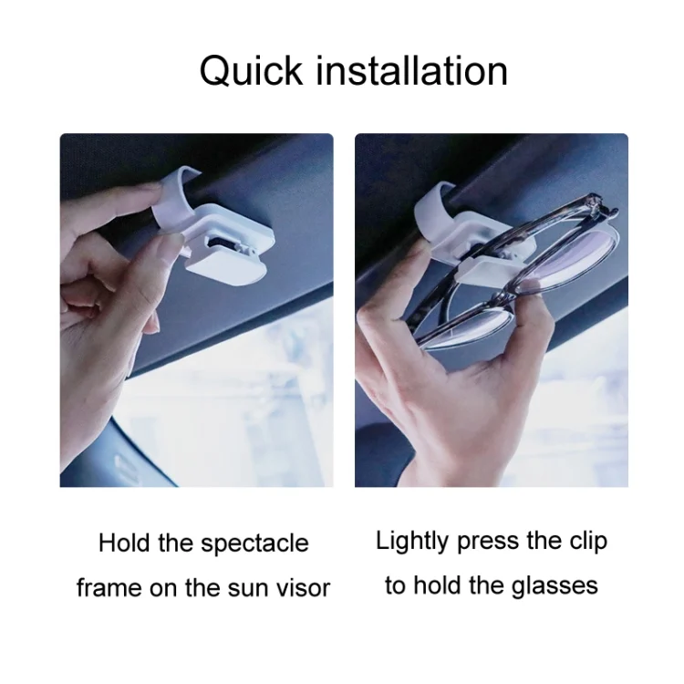 TBD06037584_B2.webp Car Glasses Clip Multifunctional Sun Visor Card Storage Clip - Image 3