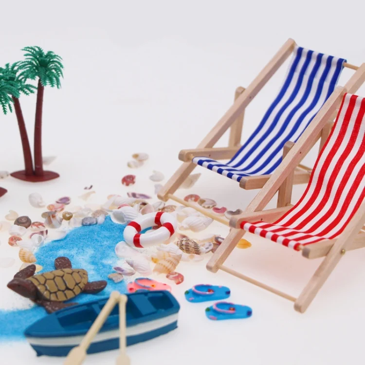 TBD06037603_B4.webp Mini Beach Set Miniature Model Ornament Summer Ocean Simulation Scene Photo Decoration Props - Image 5