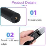 RGB 39 LEDs Photography Fill Light LED Handheld Live Stick Light - Image 9