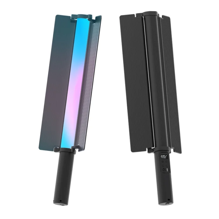 TBD06037661_1.webp 24W 72 LEDs Handheld Full-color RGB Stick Light Photography Light with Barndoor - Image 2